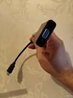 Лот: 16034196. Фото: 3. переходник HDMI-VGA. Компьютеры, оргтехника, канцтовары