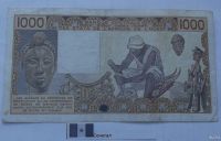 Лот: 16853590. Фото: 2. Банкноты Мира Сенегал 1000 франк... Банкноты