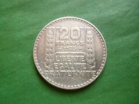 Лот: 24593769. Фото: 2. Франция 20 франков 1933 г., серебро... Монеты