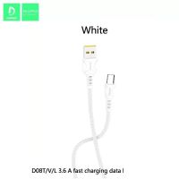 Лот: 22146300. Фото: 2. КАБЕЛЬ DENMEN D08T TYPE-C 3.6A... Аксессуары