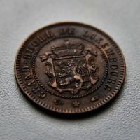 Лот: 21735006. Фото: 5. 5 сантимов 1855 года Люксембург