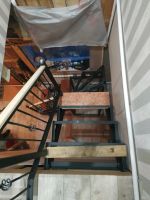 Лот: 15393003. Фото: 3. Металлический каркас лестницы... Строительство и ремонт