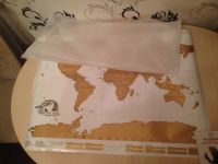 Лот: 10847685. Фото: 2. Scratch map - скретч карта Мира... Сувениры, подарки