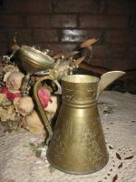 Лот: 11138208. Фото: 5. Винтажная кофеварка латунь Ближний...