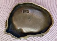 Лот: 25949947. Фото: 5. Пепельница бронза Саламандра Ретро...