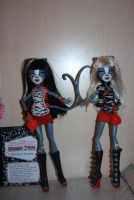 Лот: 5429819. Фото: 2. Куклы Monster high базовые Мяулодия... Игрушки