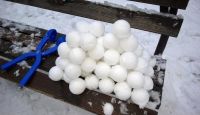Лот: 8879443. Фото: 2. Большой снежколеп из плотного... Игрушки