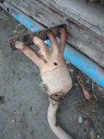 Лот: 7528266. Фото: 2. Выпускной коллектор с резонатором. Автозапчасти