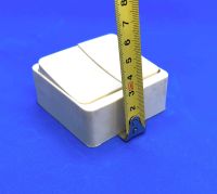 Лот: 19572096. Фото: 8. 🔌 Выключатель о/у 2-клавишный...