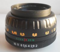Лот: 3674772. Фото: 2. Объектив МС Zenitar -m2s 2/50... Фото, видеокамеры, оптика
