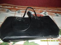 Лот: 11829798. Фото: 3. Черная сумка замша с кож(Внимательно... Одежда, обувь, галантерея