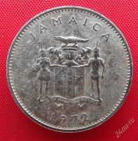Лот: 2580391. Фото: 2. (№2377/LF) 10 центов 1972 (Ямайка... Монеты