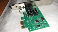 Лот: 10987078. Фото: 2. Сетевая карта pci express 1000Mbit... Сетевые устройства
