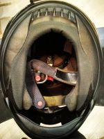 Лот: 12771648. Фото: 5. шлем arai rebel chronus black...