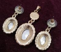 Лот: 21103223. Фото: 2. Подвеска и серьги новое. Ювелирные изделия, бижутерия, часы