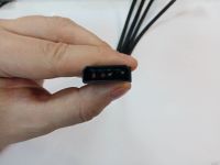 Лот: 11048757. Фото: 3. Переходник Molex - 4x 4pin разъемы... Компьютеры, оргтехника, канцтовары