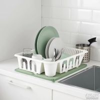 Лот: 18566303. Фото: 7. Коврик для сушки посуды, зеленый...