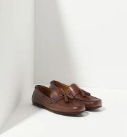 Лот: 7811922. Фото: 2. Мокасины кожаные Massimo Dutti. Мужская обувь
