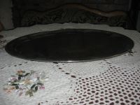 Лот: 7324443. Фото: 4. Поднос винтажный металл овальный... Красноярск
