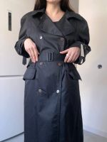Лот: 25736657. Фото: 4. Плащ винтаж чёрный новый 46-50... Красноярск
