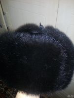 Лот: 13138947. Фото: 3. Шапка ушанка норковая новая 58размер. Одежда, обувь, галантерея