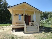 Лот: 11087655. Фото: 2. Каркасный дом 6х6м с террасой... Срубы и конструкции