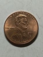 Лот: 16500796. Фото: 2. США 1 цент, 2011 Отметка монетного... Монеты