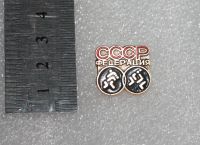 Лот: 25647130. Фото: 2. Значок Федерация СССР Борьба... Значки, медали, жетоны