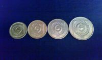 Лот: 11024962. Фото: 2. Югославия набор из 4 монет 1988-89. Монеты