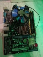 Лот: 19450632. Фото: 2. Core 2 Duo E8400 + мать. Комплектующие