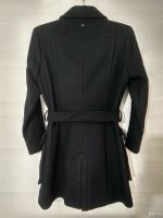 Лот: 16635834. Фото: 2. Чёрное пальто-шинель (размер 42-44... Женская одежда