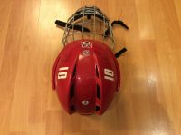 Лот: 6733667. Фото: 5. Шлем каска для хоккея красный
