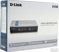 Лот: 13380773. Фото: 2. KVM переключатель D-Link DKVM-4U. Периферия