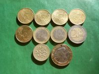 Лот: 25525200. Фото: 5. 3 фунта Великобритании и 6,5 евро...