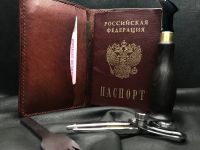 Лот: 21254102. Фото: 3. Докхолдер. Ручная работа. Обложка... Одежда, обувь, галантерея