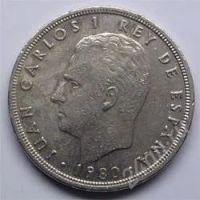 Лот: 92280. Фото: 2. Испания. 5 песет 1980г. Для фанатов... Монеты