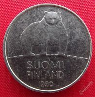 Лот: 2580098. Фото: 2. (№2332) 50 пенни 1990 (Финляндия... Монеты