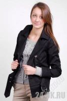 Лот: 2833892. Фото: 3. Куртка, плащ. Цвет чёрный. Цена... Одежда, обувь, галантерея