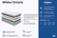 Лот: 24920991. Фото: 2. Матрас пружинный MILDEX Ontario. Мебель для спальни