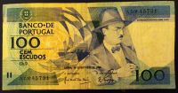 Лот: 19494234. Фото: 2. Португалия 100 эскудо 1986. Банкноты