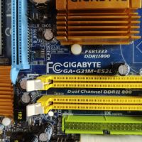 Лот: 24612020. Фото: 2. Мат. плата Gigabyte GA-G31M-ES2L... Комплектующие