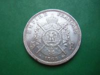 Лот: 19676997. Фото: 2. Франция 5 франков 1869 г. ВВ... Монеты