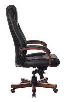 Лот: 20985810. Фото: 6. Кресло руководителя Бюрократ T-9923WALNUT...