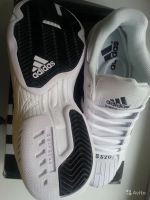 Лот: 8390719. Фото: 3. Кроссовки adidas из телячьей кожи... Одежда, обувь, галантерея