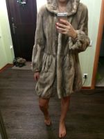 Лот: 4953832. Фото: 3. Норковая шубка, размер 42, покупала... Одежда, обувь, галантерея