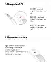 Лот: 18123532. Фото: 6. Беспроводная бесшумная мышь Xiaomi...