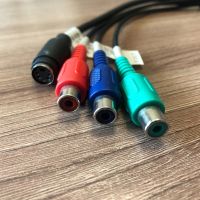 Лот: 17906830. Фото: 3. Кабель S-Video 9-pin 4-pin RCA... Бытовая техника