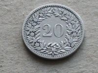 Лот: 19566393. Фото: 2. Монета 20 раппен Швейцария 1896. Монеты