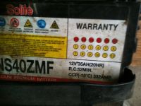 Лот: 4375785. Фото: 3. аккумулятор солайт 35 ампер рабочий. Красноярск