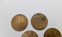 Лот: 14702175. Фото: 2. Набор монет 1 одна копейка 1926... Монеты
